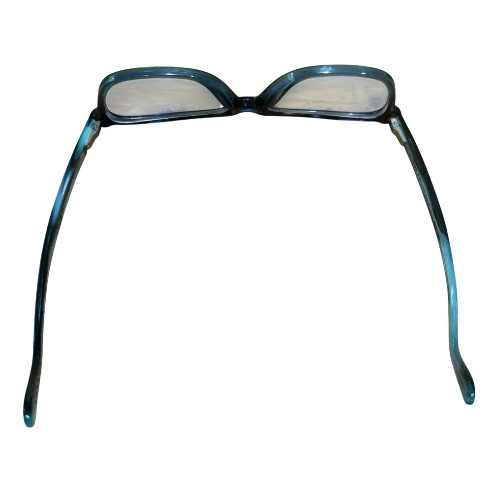 Maui Jim MJO2114 57A Teal Marble Eyeglasses Frames Italy 53-16-135 Womens